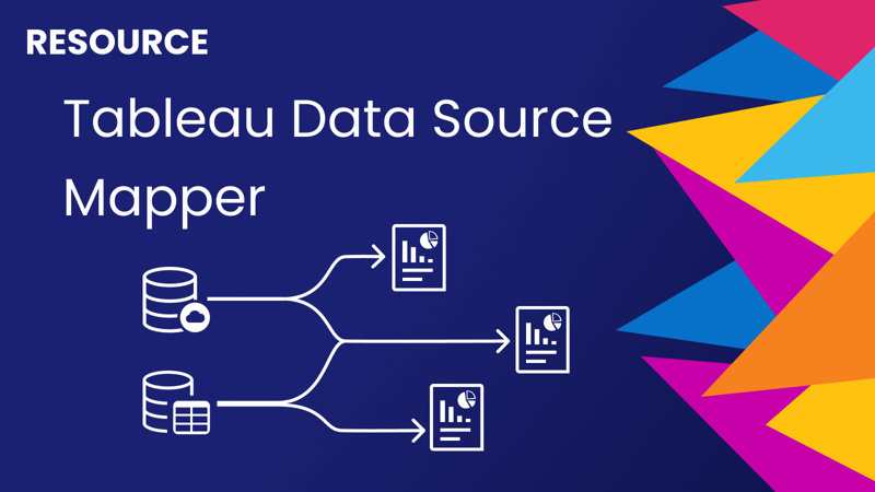 A Quick Tableau Data Source Mapper